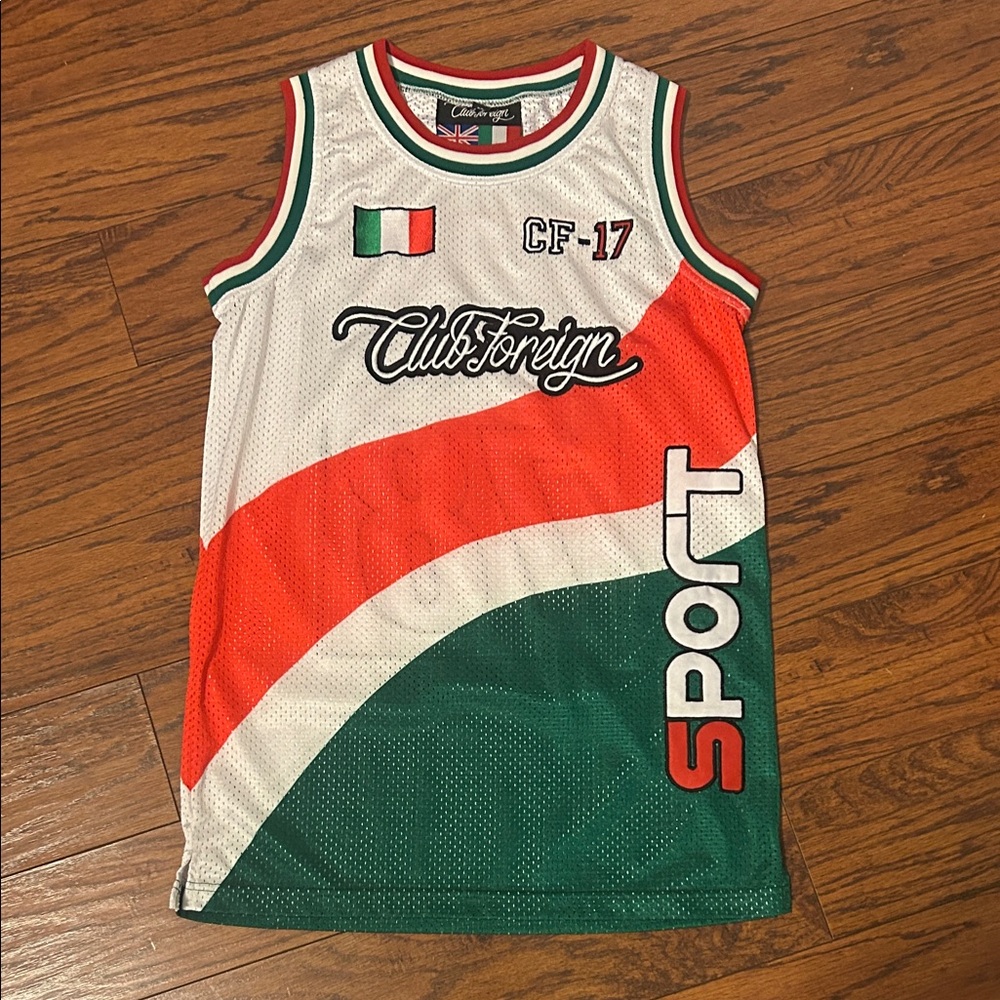 Men’s Club foreign CF-17 Italy #78 pullover jersey. Medium